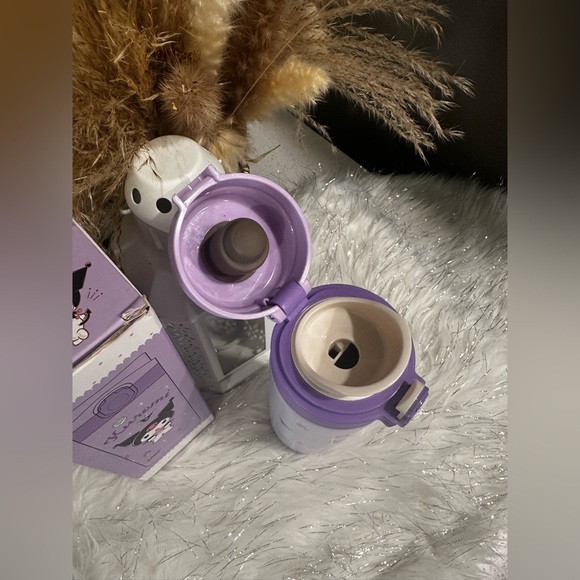 NIB: Sanrio’s Kuromi Insulated 420ML Thermos - Picture 5 of 6